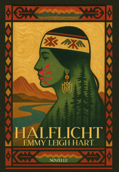 Halflicht omslag, Karuk, Klamath, Willy Vlautin